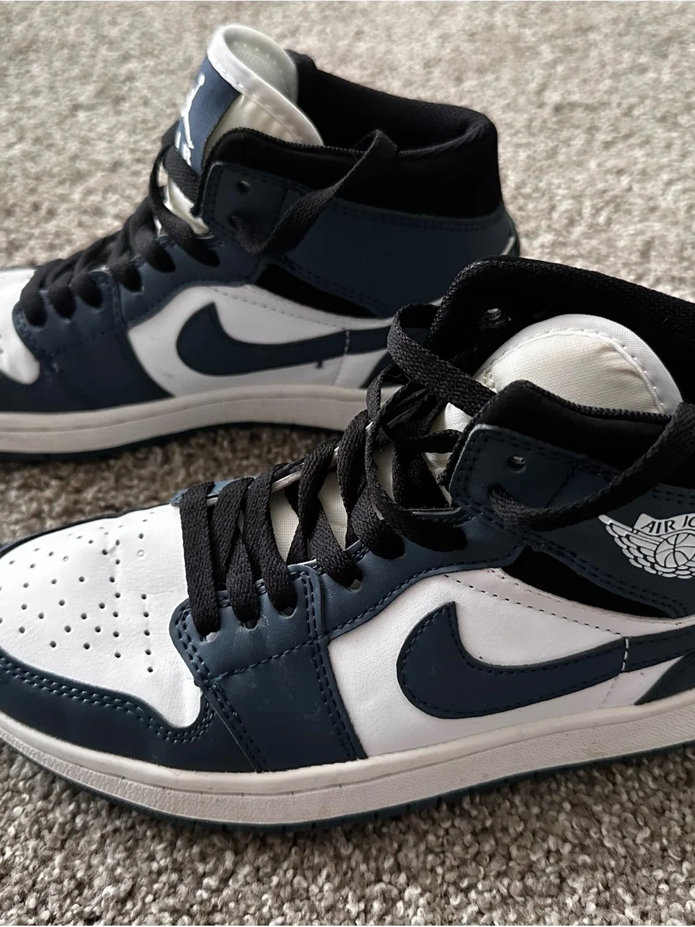 Nike Air Jordan 1 kids Sneakers - Navy & White